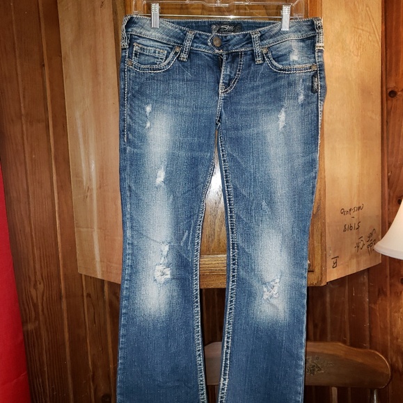 Silver Tuesday Jeans 28/31 Like New! - Picture 2 of 6